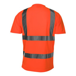 tricou reflectorizant / portocaliu - xl