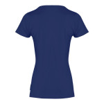 tricou bumbac (dama) / albastru - s