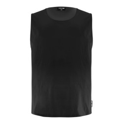 tricou bumbac fara maneci / negru - 2xl