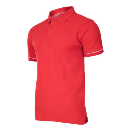 tricou bumbac polo / rosu - xl