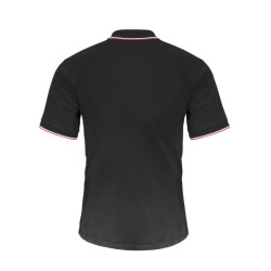 tricou bumbac polo subtire / negru - 3xl