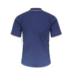 tricou bumbac polo subtire / albastru - s
