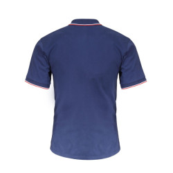 tricou bumbac polo subtire / albastru - m