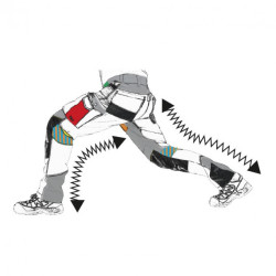 pantalon lucru slim-fit confortabil - 3xl/h-194