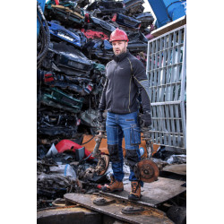 pantalon lucru tip-blugi slim-fit elastic - s/h-164