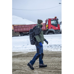 pantalon lucru tip-blugi slim-fit elastic - s/h-164