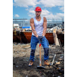 pantalon lucru tip-blugi slim-fit elastic - m/h-170