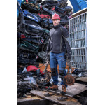 pantalon lucru tip-blugi slim-fit elastic - m/h-170