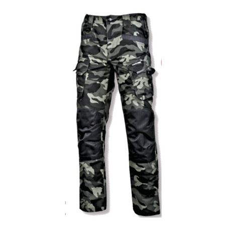 pantalon interventie intarit / camuflaj-verde - 2xl