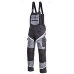 salopeta lucru groasa premium negru-gri - 3xl/h-194