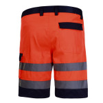 pantalon reflectorizant scurt / portocaliu - l