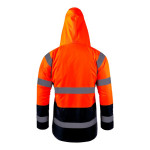 jacheta reflectorizanta captusita / portocaliu - s