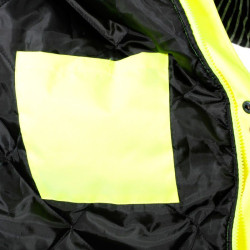 jacheta reflectorizanta captusita / verde - 3xl