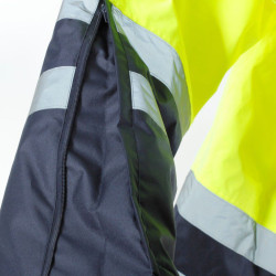 jacheta reflectorizanta captusita / verde - 3xl