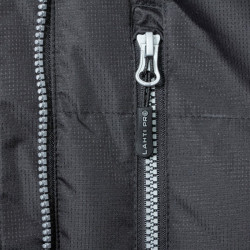 jacheta captusita cu gluga si suprafata matlasata - l