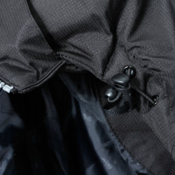 jacheta captusita cu gluga si suprafata matlasata - xl