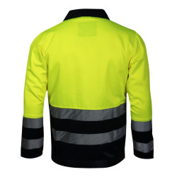 jacheta reflectorizanta / verde - 2xl