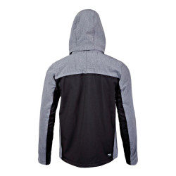 jacheta elastica cu gluga / negru - s