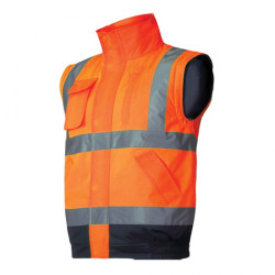 jacheta reflectorizanta captusita / portocaliu - s