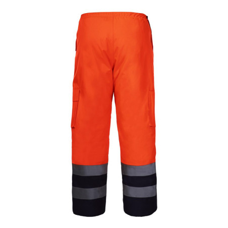 pantalon reflectorizant captusit / portocaliu - 3xl