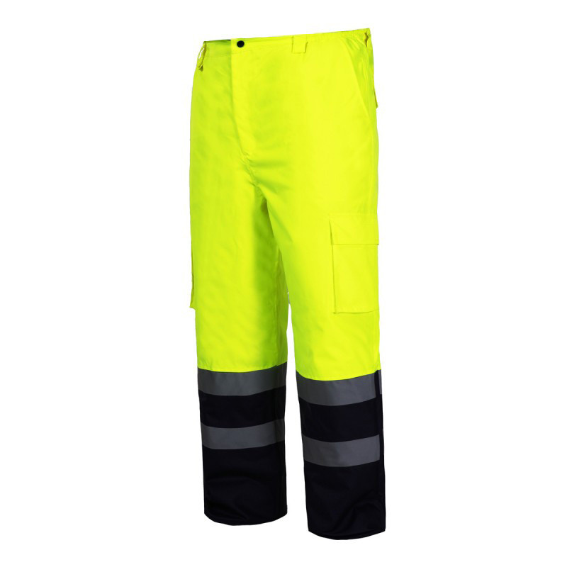 pantalon reflectorizant captusit / verde - s