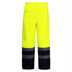pantalon reflectorizant captusit / verde - m
