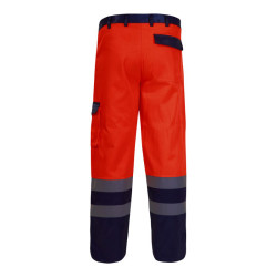 pantalon reflectorizant / portocaliu - 3xl