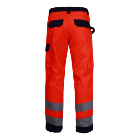 pantalon reflectorizant premium / portocaliu - 2xl