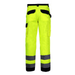 pantalon reflectorizant premium / verde - m