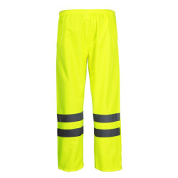 pantalon reflectorizant impermeabil / verde - s