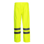 pantalon reflectorizant impermeabil / verde - s