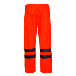 pantalon reflectorizant impermeabil / portocaliu - xl