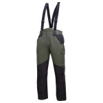 pantalon multifunctional cu bretele / kaki - m
