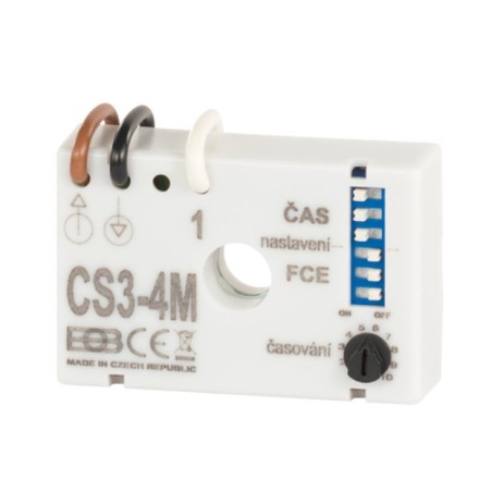 ST Montare Sub Tencuiala, Temporizator ELEKTROBOCK CS3-4M multifuncțional fără neutru -1, dioda.ro