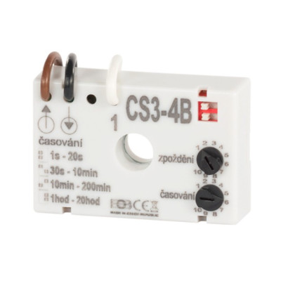 ST Montare Sub Tencuiala, Temporizator ELEKTROBOCK CS3-4B pentru ventilatoare cu întârziere fără fir zero -1, dioda.ro