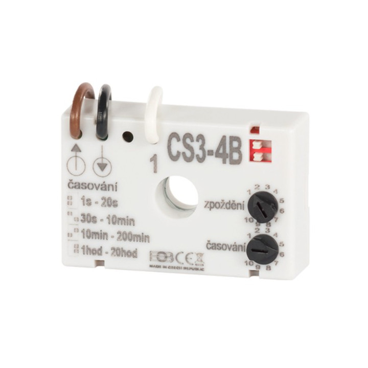 ST Montare Sub Tencuiala, Temporizator ELEKTROBOCK CS3-4B pentru ventilatoare cu întârziere fără fir zero -1, dioda.ro