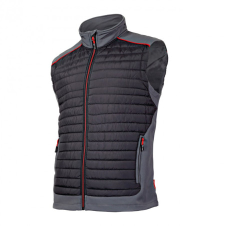 vesta matlasata / negru-gri - 2xl