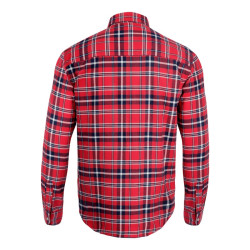 camasa flanel cu carouri groasa / rosu - xl/h-182