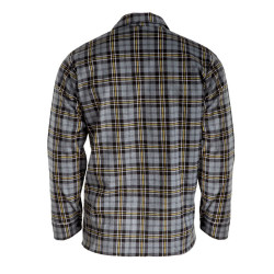 camasa flanel cu carouri groasa / gri - m