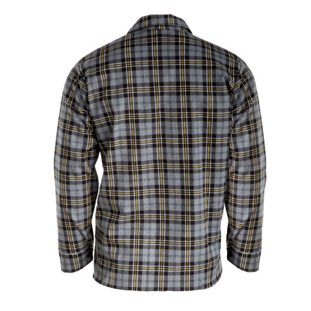 camasa flanel cu carouri groasa / gri - m