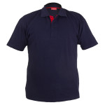 tricou bumbac polo / albastru - 2xl
