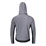 jacheta elastica cu gluga / gri - xl