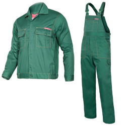costum lucru subtire / verde - 2xl/h-182
