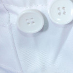 costum lucru subtire / alb - s/h-164