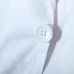 salopeta lucru subtire / alb - xl/h-188