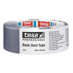 banda adeziva reparare 50mm / 25m - argintiu