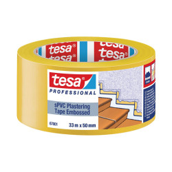banda adeziva mascare tencuieli gofrata 50mm / 33m