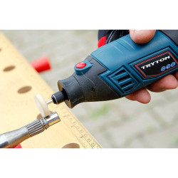 polizor drept cu maner - 120 accesorii / 170w - g.