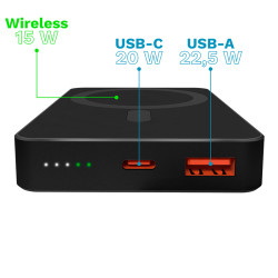 power bank 10000 mah mag safe kruger&matz