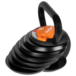 kettle bell ajustabil 6 talere 3.5-18kg rebel active